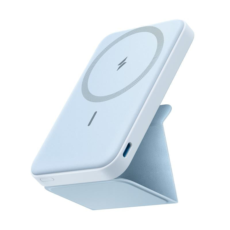 Anker 622 Magnetic Power Bank with Built-In Stand - 5000mAh Fast Charging for iPhone 17/16/15/14/13